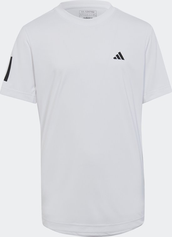 adidas Performance Club Tennis 3-Stripes T-shirt - Kinderen - Wit- 164