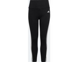 adidas Performance Essentials AEROREADY 3-Stripes High-Waisted Legging - Kinderen - Zwart- 164