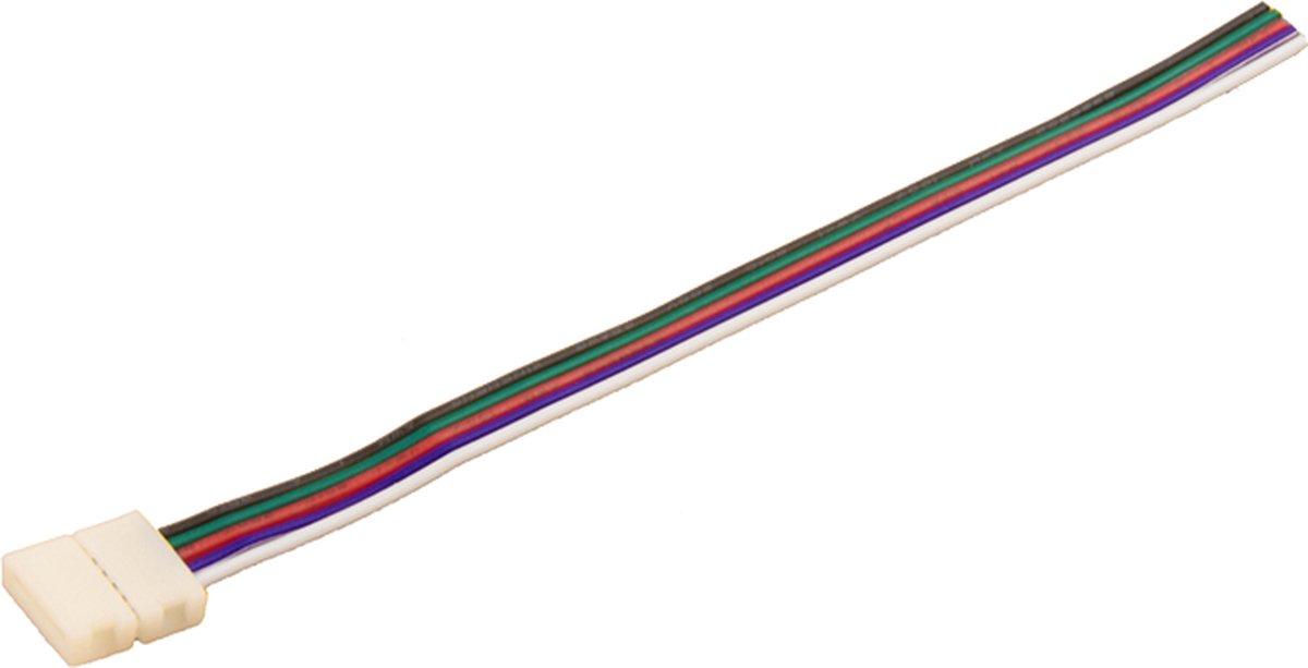 LCB - LED Strip RGBW - 5-PIN klik connector - IP20 - 12cm aansluitsnoer - Type A