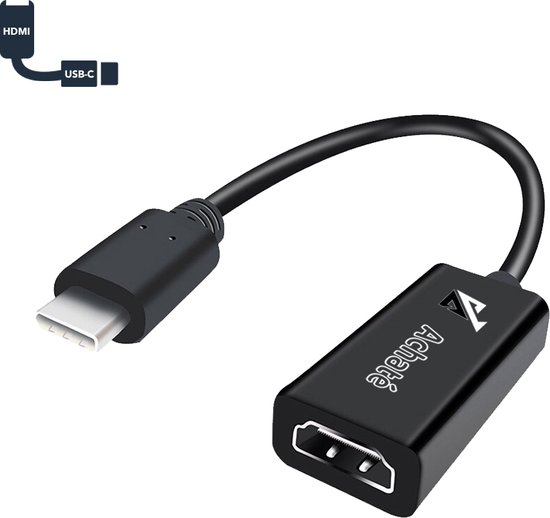5. Achaté USB C naar HDMI zwart