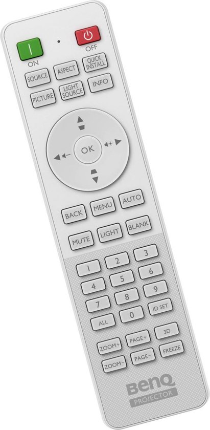 Télécommande adaptée au projecteur BENQ LU950, remplace 5J.JJ606.001 / RCA011