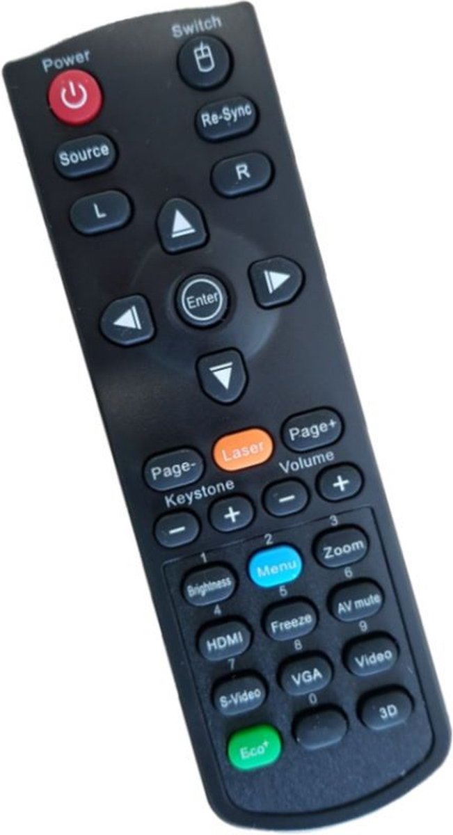 Afstandsbediening geschikt voor de OPTOMA EX556 beamer, vervangt BR-5041L / BR-5042L
