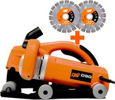 Spit D90 Sleuvenzaagmachine set in koffer - 2500W -150 mm - incl. 2 Xtreme diamantschijven - 811242