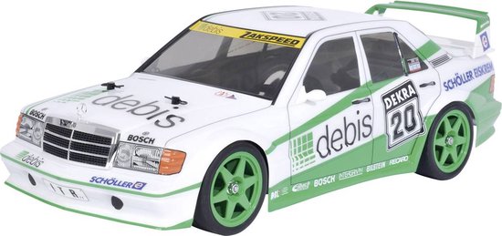 TAMIYA Radiografisch Bestuurbare 1/10 Mercedes-Benz 190 Evo.II Zakspeed 'debis' - 58656