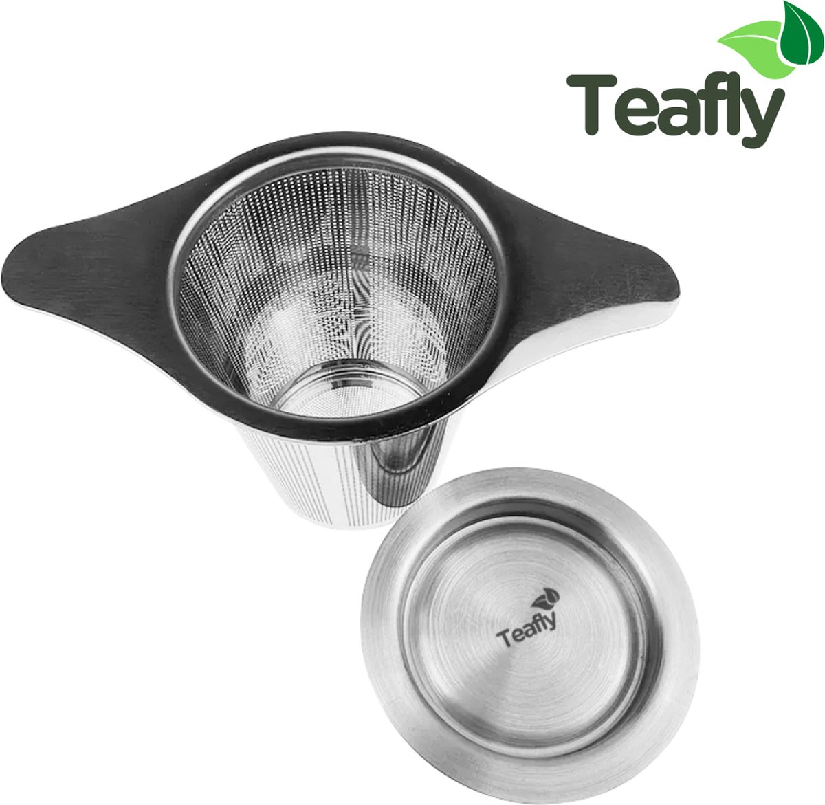 2 Pièces Filtre a The,Infuseur Thé Inox,Filtre The pour Tasse,Passoire à  Thé,Filtre a The pour Tasse Inox à Mailles Fines,Infuseur à Thé,Filtre à  Thé Trou Fin Acier Inoxydable,pour Théières,Tasses