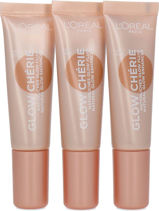 L'Oréal Glow Chérie Natural Glow Enhancer (3 x 12 ml) Light Glow