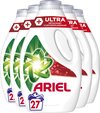Ariel Vloeibaar Wasmiddel + Ultra Vlekverwijderaar - 5 x 27 Wasbeurten - Voordeelverpakking
