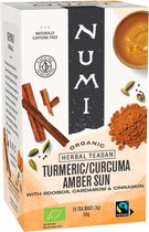 Numi - Amber Sun - Kurkuma thee - Biologische thee (4 doosjes)