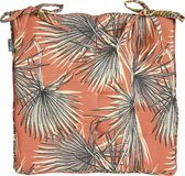 In The Mood Collection Coussin Flora Bistro - 40 x 40 cm - Oranje