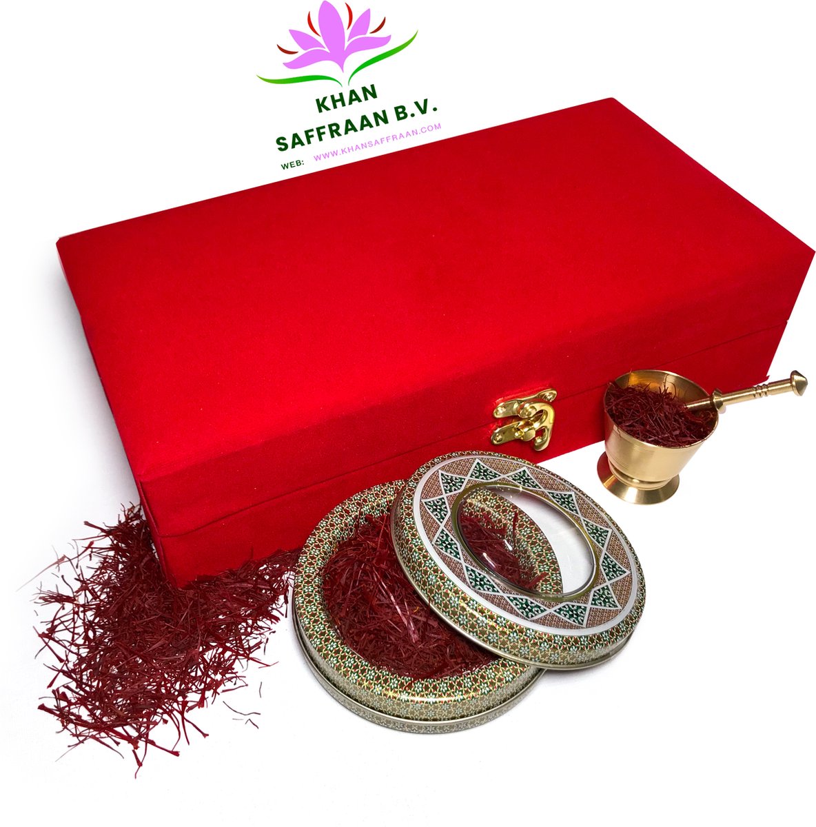 Goedkoopste Cadeau of Relatiegeschenk met 5 gram saffraan premium kwaliteit 100 puur