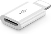 Micro-USB naar Iphone | Geschikt voor iPhone | oplader | micro usb-kabel | Wit | adapter