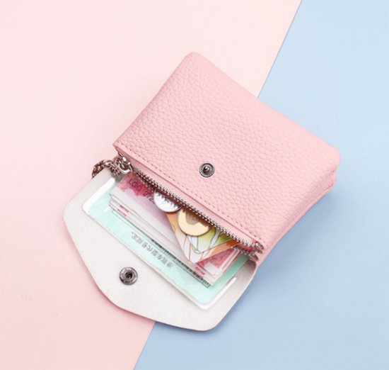 roze - pasjeshouder - coin purse - munten - -... | bol.com