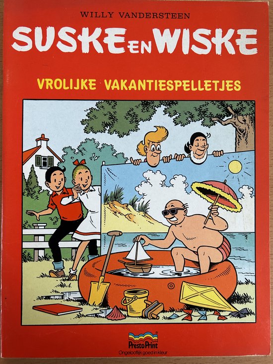 Suske en Wiske vrolijke vakantiespelletjes
