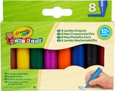 Crayola - Mini Kids - Krijt - Jumbo Waskrijt Voor Kinderen - 8 Stuks