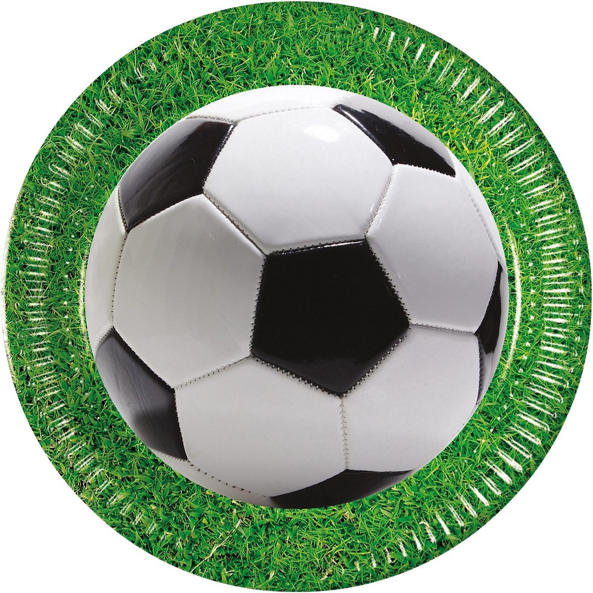 Voetbal - borden (8 stuks-23cm)