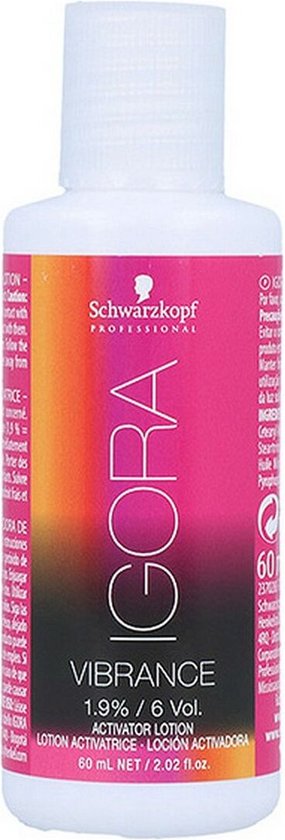 Foto: Activerende vloeistof schwarzkopf professional igora vibrance 1 9 6 vol