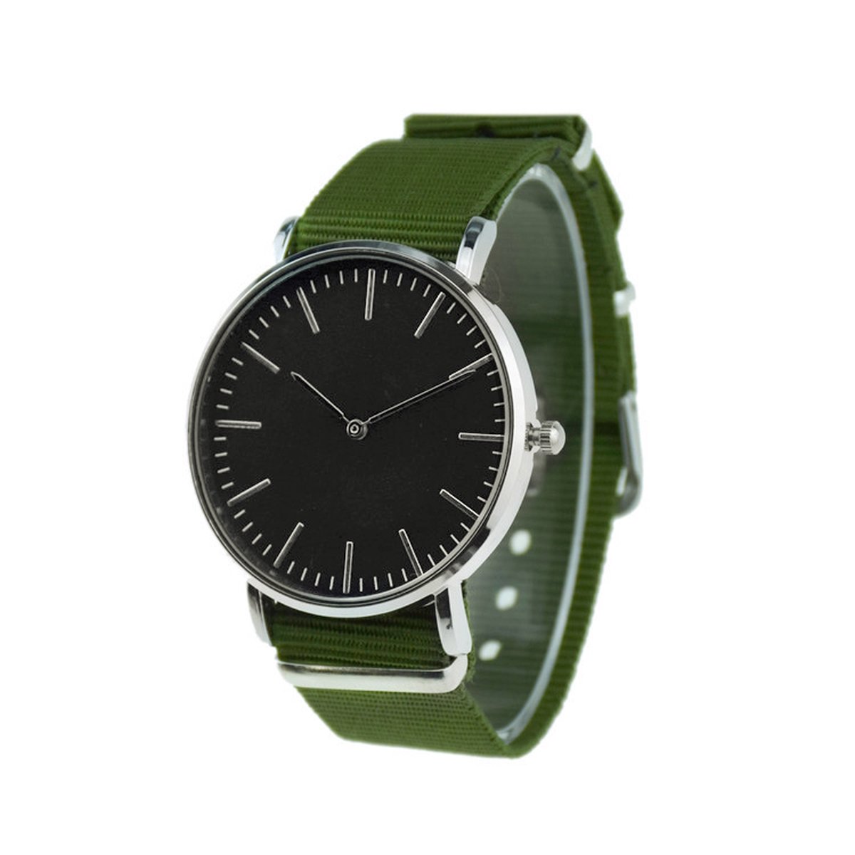 Dexx Green Horloge - Groen | Ø 38 mm | Nylon Band | Fashion Favorite