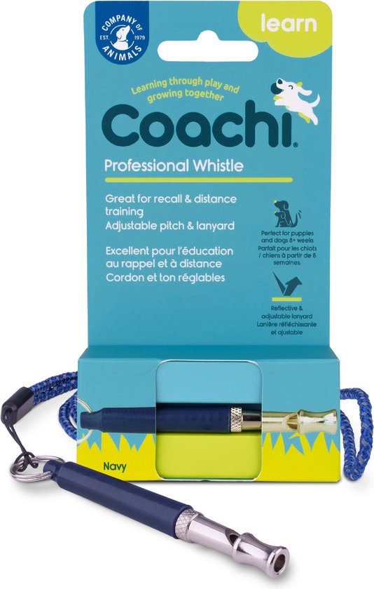 Coachi Professioneel Hondenfluijte Toonhoogte Aanpasbaar 9 cm