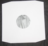 50 stuks witte LP Hoezen 12" Met Plastic Polybag-binnenhoezen -Tonko
