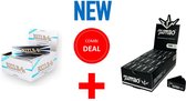 Combideal Vloe & Tips Rizla Micron King size Slim BOX/50+Jumbo Black perforated Filter Tips BOX/100