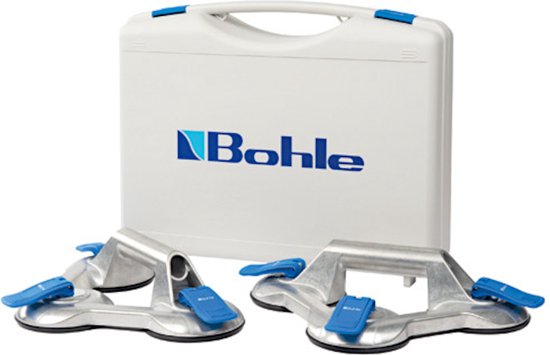 Veribor 3-Kopf Saugheber Set - 100kg Tragkraft Made In Germany