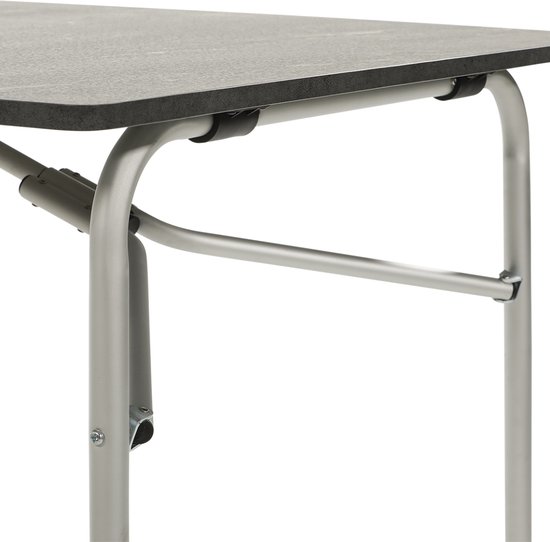 Travellife Sorrento Campingtafel Honeycomb dark grey 80x60 - Kras- en hittebestendig - Extreem lichtgewicht - Inclusief draagtas van Travellife — afbeelding 2