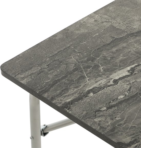 Travellife Sorrento Campingtafel Honeycomb dark grey 120x80 - Kras- en hittebestendig - Extreem lichtgewicht - Inclusief draagtas van Travellife — afbeelding 2