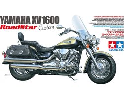 Tamiya Modelbouwpakket Militaire voertuigen - 14135 Yamaha XV1600 RoadStar Custom Plastic - 1:12 - Modelbouw