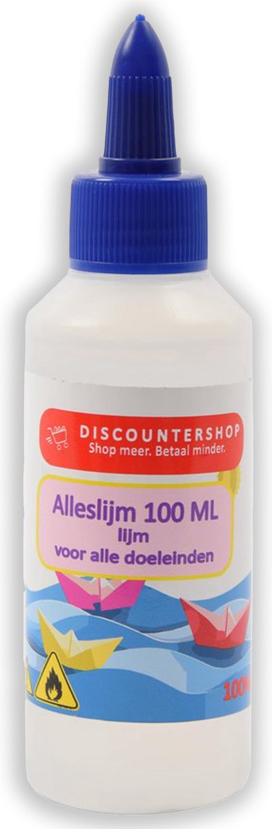 Universele Alleslijm 100ML - Voor Papier, Karton, Textiel & Piepschuim