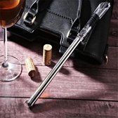 *** 2x Luxe Premium Wijnkoeler stick - Wijnschenker - Cadeau Idee - Geschikt voor elke wijnfles - Wijnkoelstaaf - Wine Chiller - Wijnkoeler RvS - Koelstaaf voor wijn - van Heble® ***
