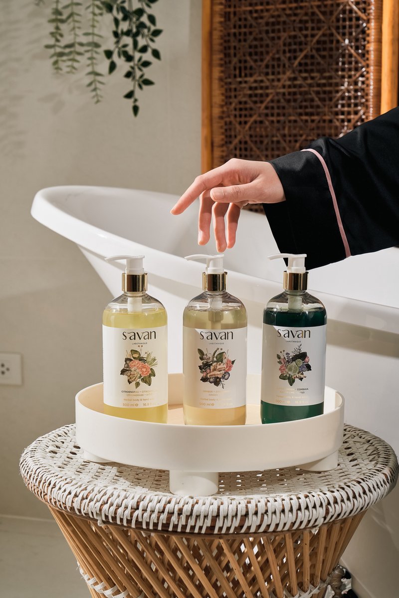 Aromatherapy Kaffir Lime shower gel / hand soap - 500 ml.