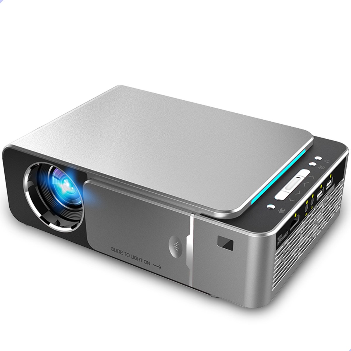 Seidon Mini Beamer - Full HD - Projector - Afstandsbediening - WiFi - Smart - 3000 Lumens