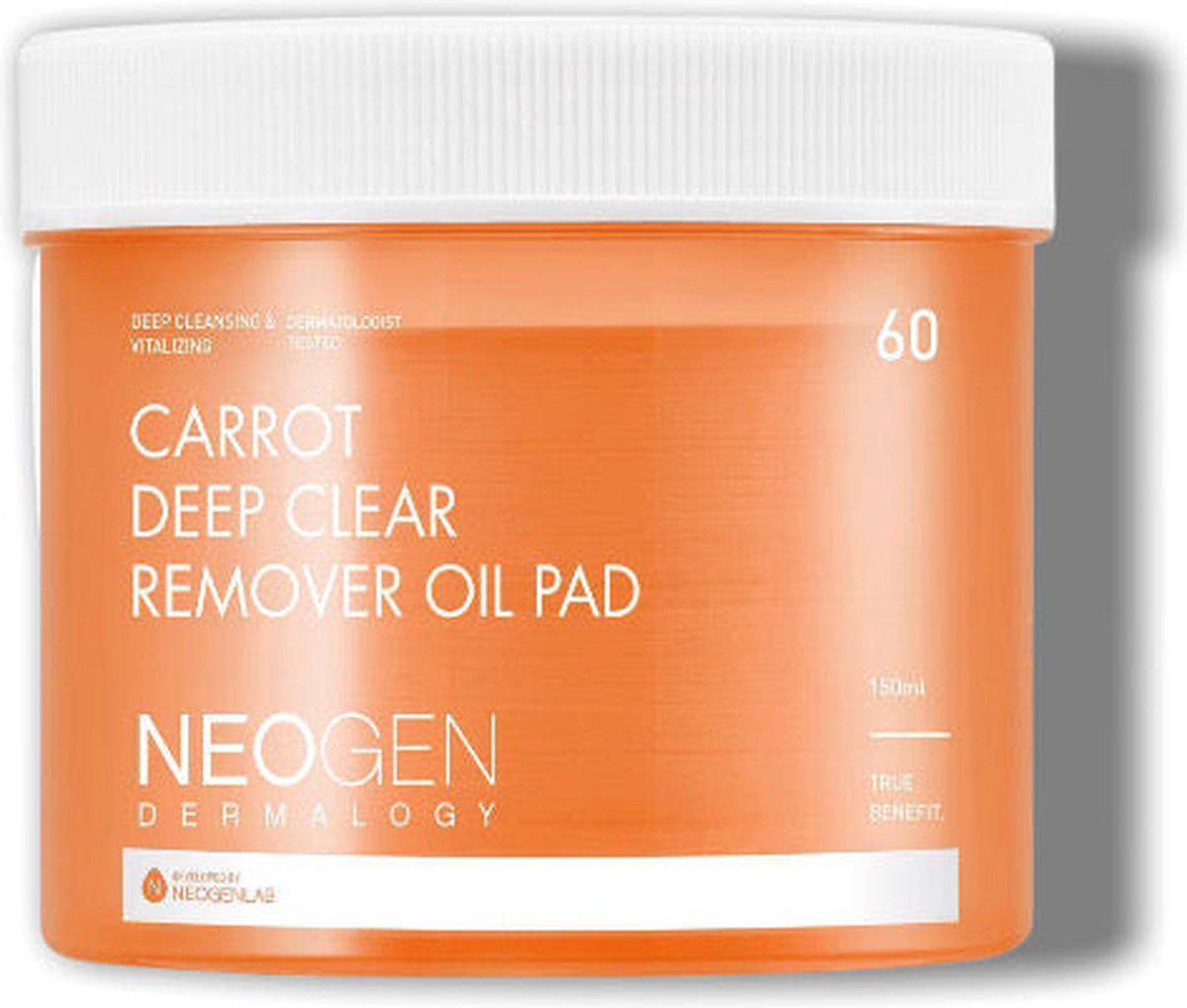 Neogen Carrot Deep Clear Remover Oil Pad 150 ml