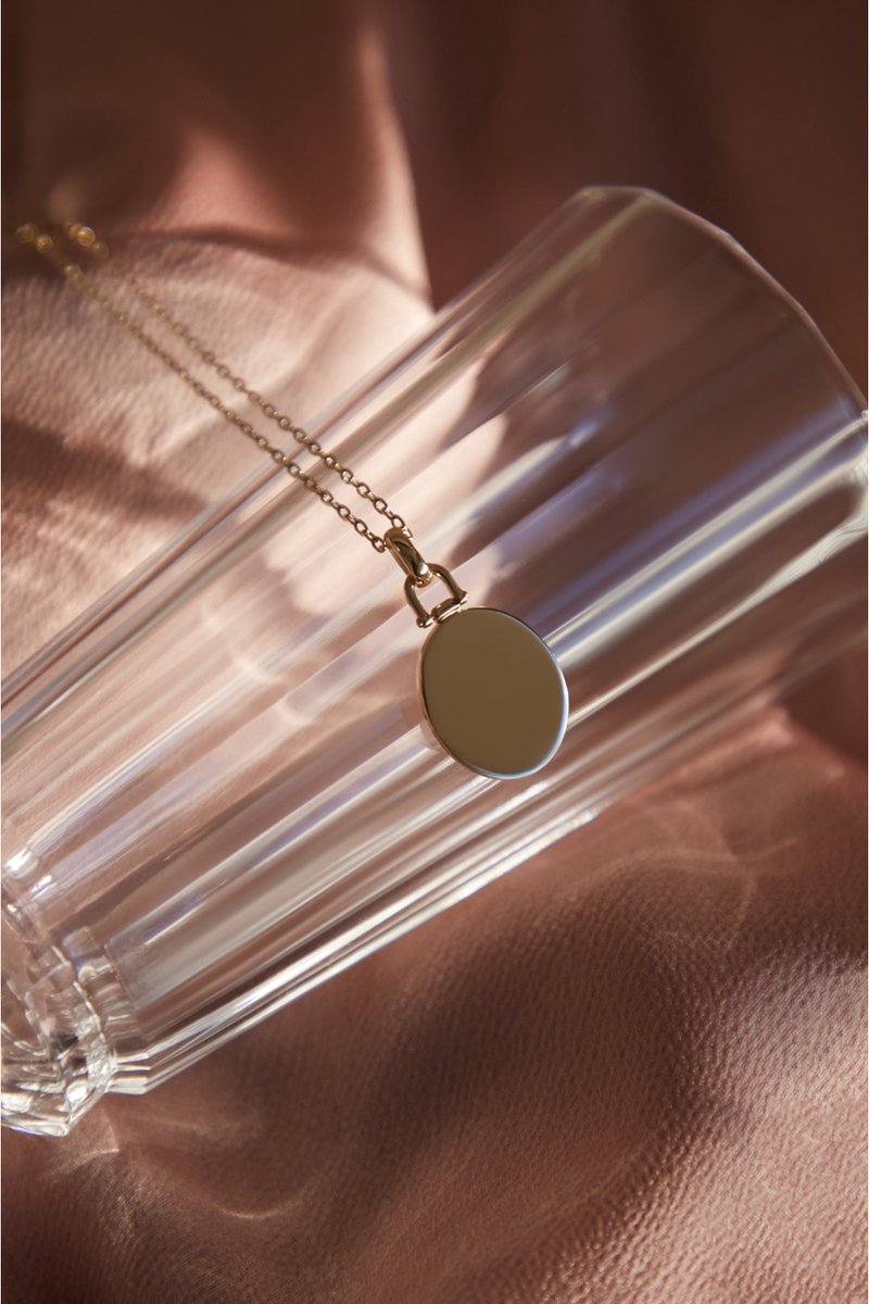 Fossil Drew Damesketting Staal  - Goudkleurig