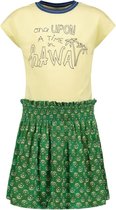 Like Flo - Jurk - Green flower - Maat 104