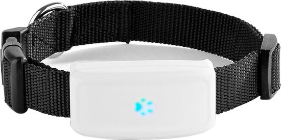 GPS-tracker met halsband voor honden - Waterdicht 500mAh - Realtime tracking - Meerdere alarmmodi - Gratis APP zonder abonnement