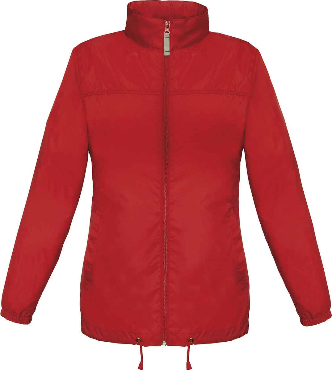 Windjas ‘Sirocco Women Windbreaker’ B&C Collectie Rood