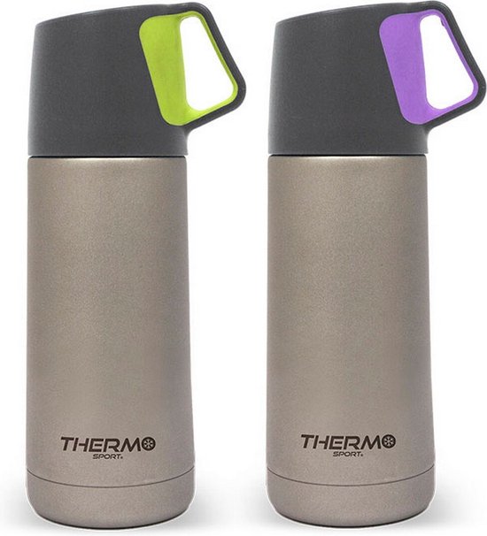 Thermos 4026205150 Thermoskan Thv, Roestvrij Staal Gematteerd 1,5 L, 12 Uur Warm, 24 Uur Koud, Demonteerbare Sluiting, Bpa-Vrij