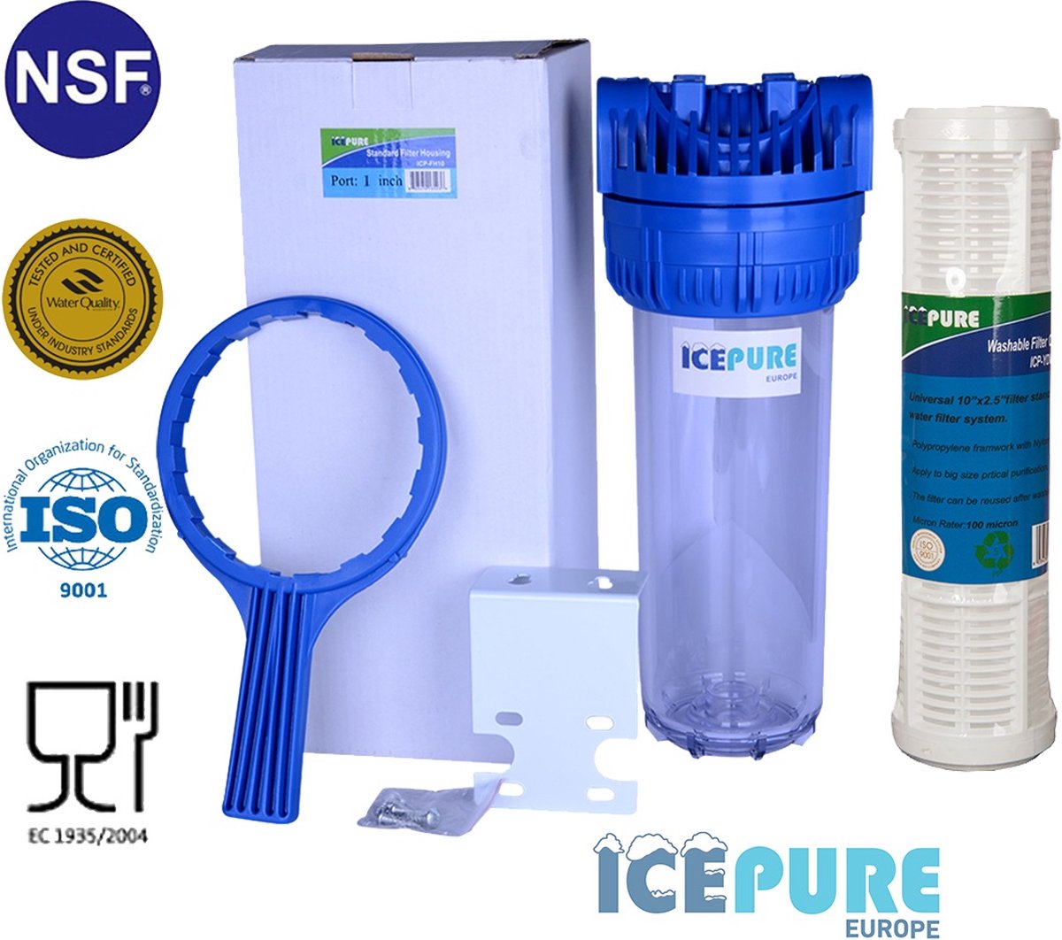 Alapure 10inch Filterhuisset Oliefilter en Dieselfilter
