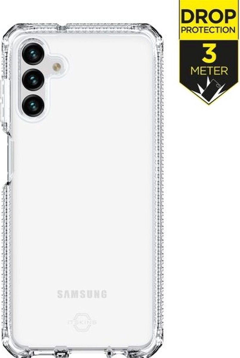 Samsung Galaxy A04s Hoesje - ITSkins - Level 2 SpectrumClear Serie - TPU Backcover - Transparant - Hoesje Geschikt Voor Samsung Galaxy A04s