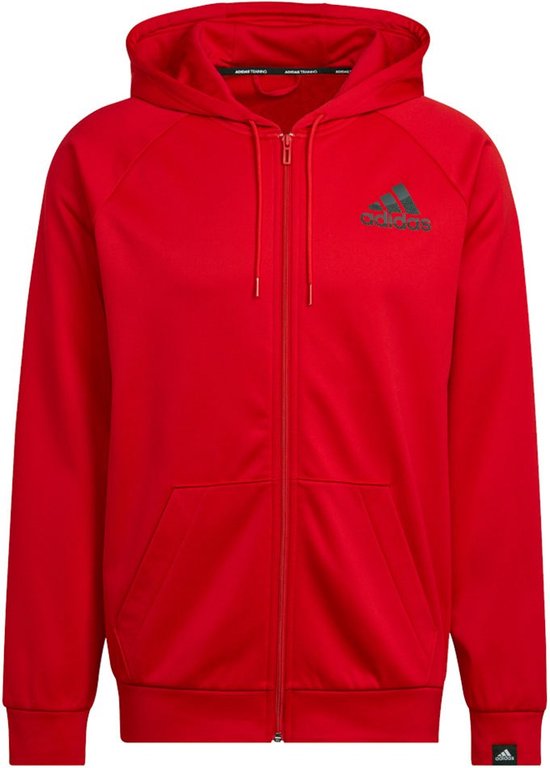Sweat ADIDAS GG Forest Full Zip Homme Rouge - Taille M | bol