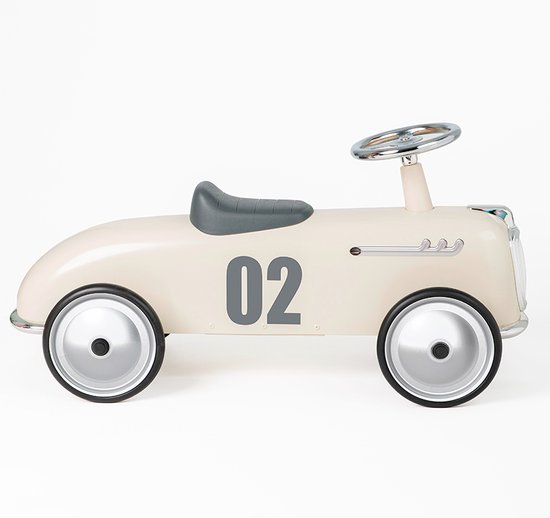 Baghera loopauto Roadster wit bol