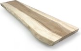 Suar plank 100 x 25 cm boomstam - Boomstam plank - Boomstam - Suar hout - Suar - Boomstam wandplank