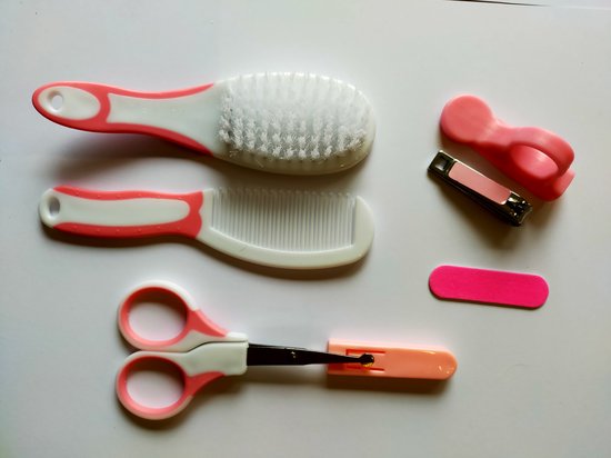 Baby verzorgingsset roze - babyverzorgingsset - kraamcadeau — afbeelding 2