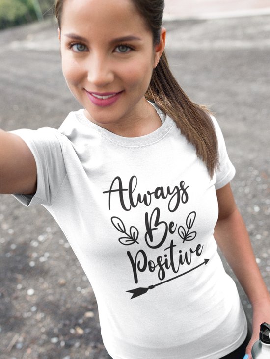 Positief shirt - Wurban Wear | Positiviteit shirt | Geluksbrenger | Kleding | Shirt