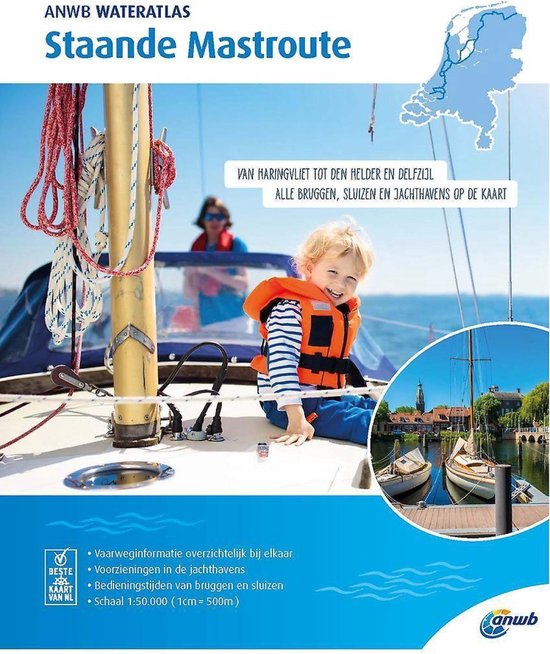 Cover van het boek 'ANWB Wateratlas Staande Mastroute'