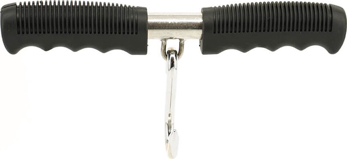 RCG Weeghaak - Weegbeugel - Rubber en RVS - Zwart