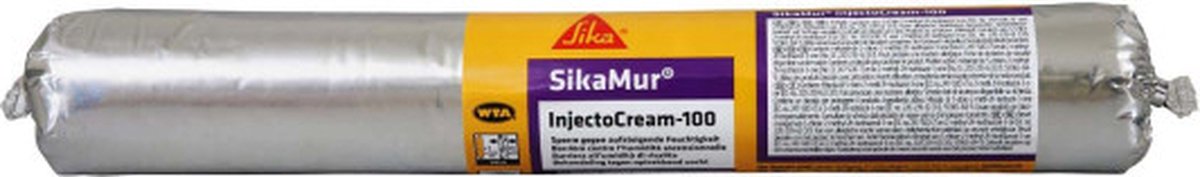 SikaMur InjectoCream-100 560 ML - Injectiecrème tegen optrekkend vocht - Sika