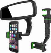 Support de téléphone de voiture rotatif à 360 degrés Support de téléphone réglable - Siège arrière - Rétroviseur de voiture - Appui-tête de siège de voiture - Rétroviseur intérieur - Support