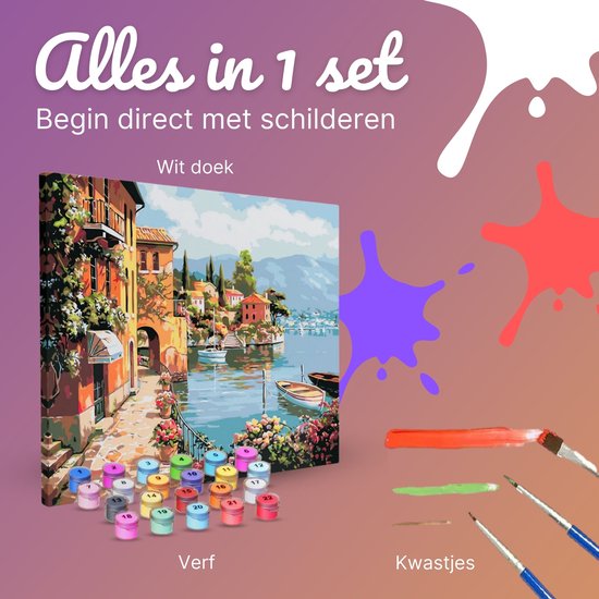 Gutluz Schilderen op Nummer Volwassenen Landschap - Verf By Numbers Adults Landschap - Schilderen Op Nummer Volwassenen Canvas Borstel - Knutselset Volwassenen 40x50cm Gutluz Schilderen op Nummer Volwassenen Landschap - Verf By Numbers Adults Landschap - Schilderen Op Nummer Volwassenen Canvas Borstel - Knutselset Volwassenen 40x50cm